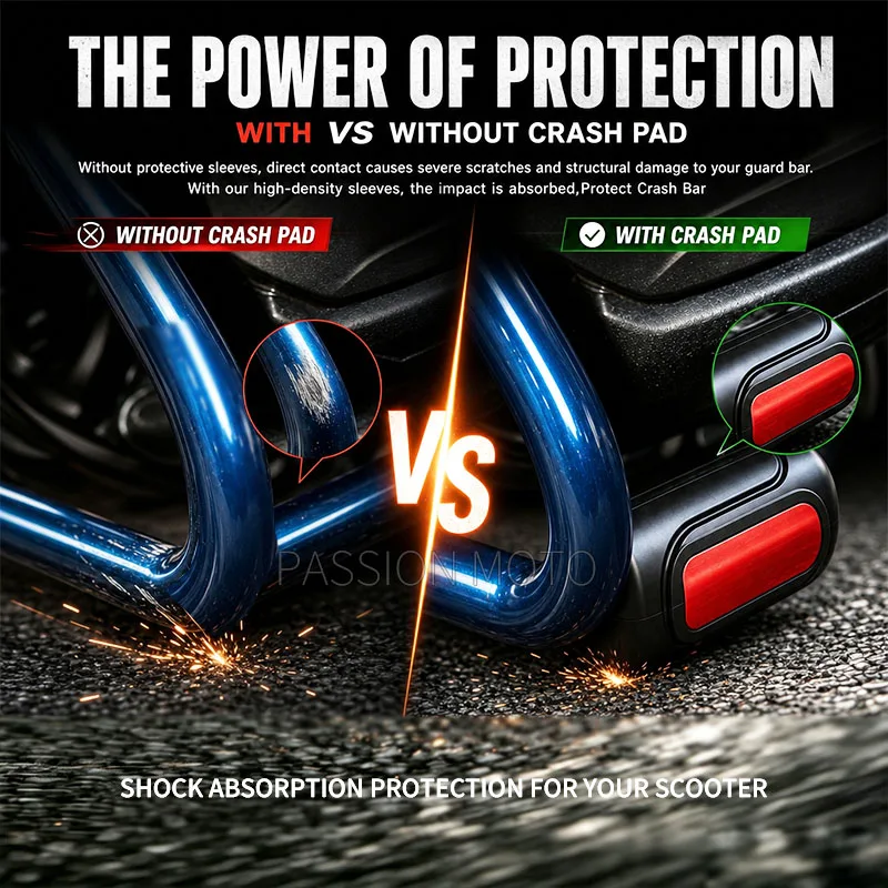 For BMW F900R F900XR F800R F900GS F800GS F700GS F850GS F750GS GS ADV S1000XR Crash Bars Engine Bumper Protective Block 25MM