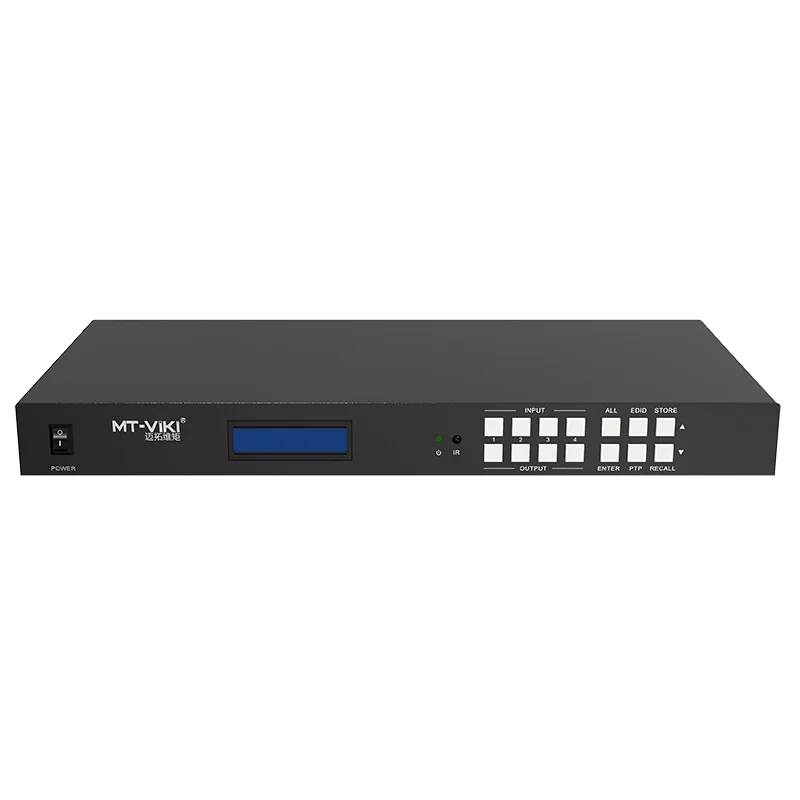 

4K 60Hz HDMI matrix switch 4x4 with Video wall Controller Splicer