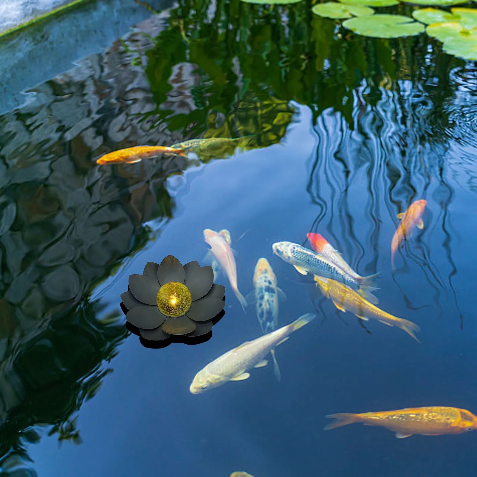 

Solar Lotus Decorative Garden Yard Outdoor Solar Lights L Design Decorative Lights Energy Saving