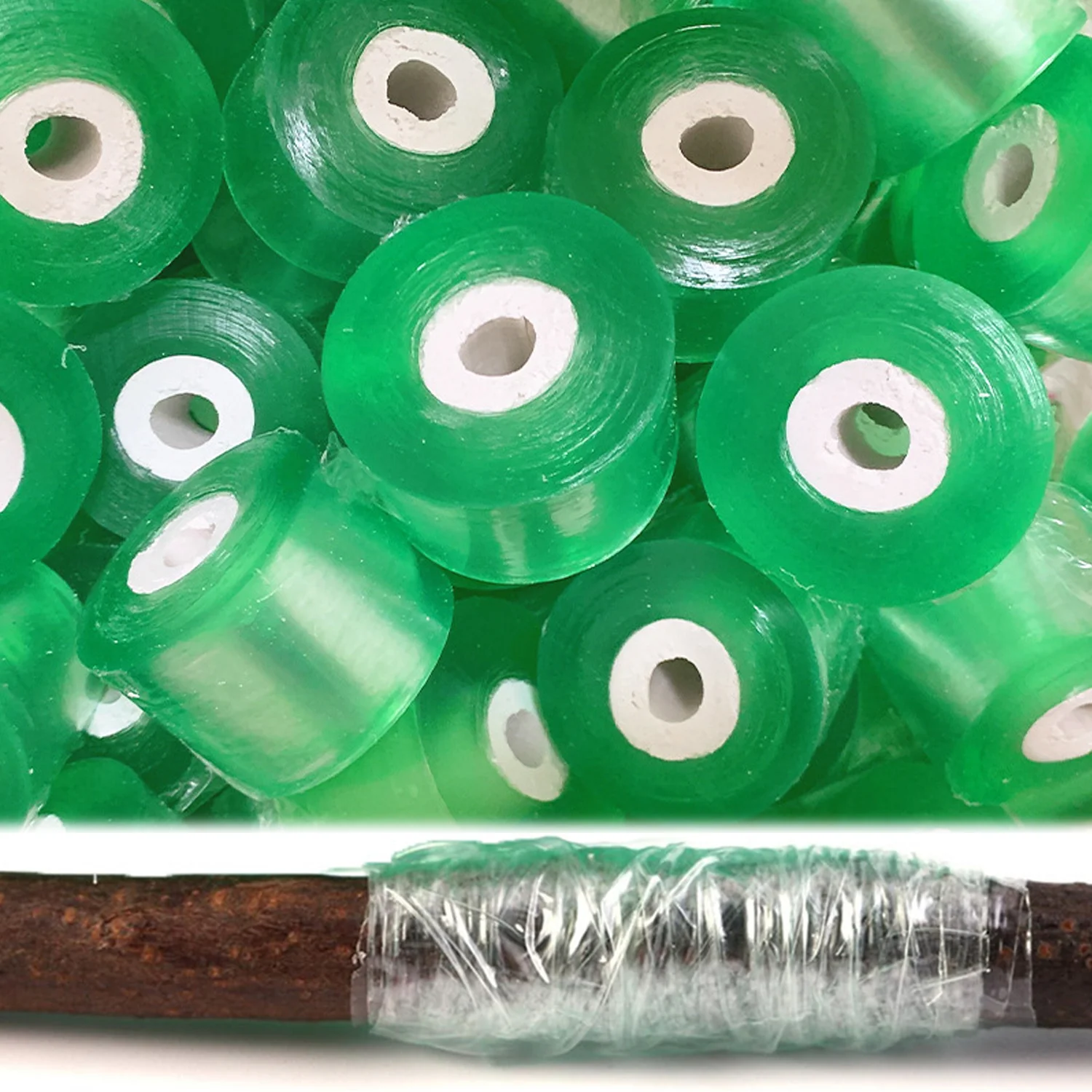 100-500M PE Grafting Tape Film Self-adhesive for Fruit Tree Nursery Plants Seedlings Vine Floristry Tomato Grafting Supplies