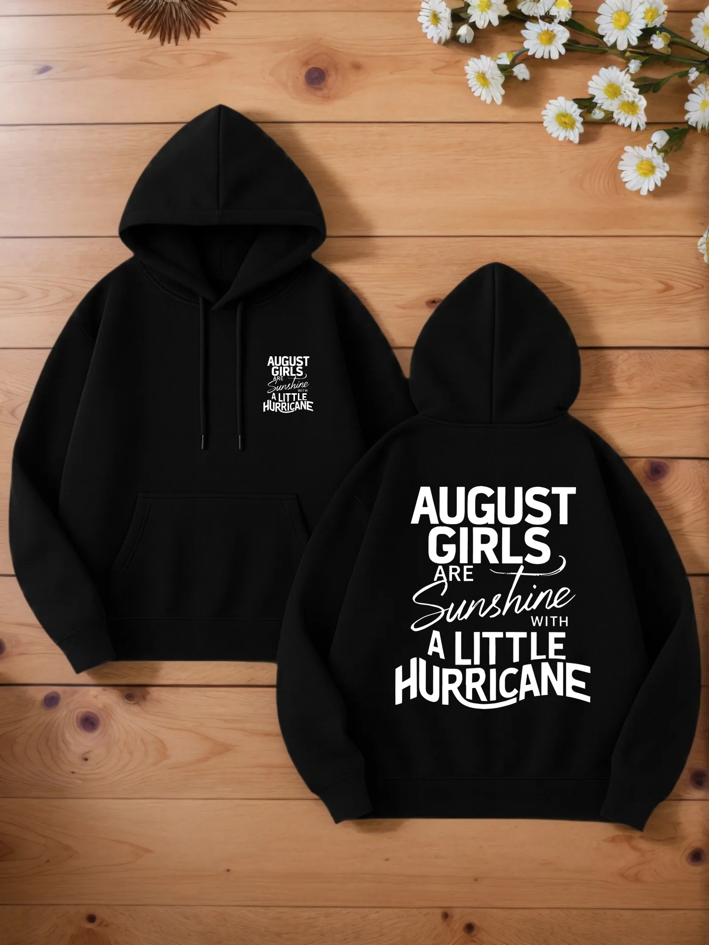 هوديي جرافيك للرجال، طباعة حروف، نمط كاجوال، صوف، للرجال، للارتداء اليومي