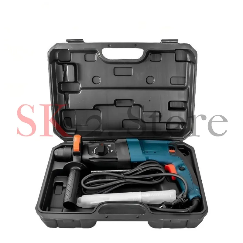 Round Shank Electric Hammer High Power Concrete Three-in-One Impact Three-purpose 26 Light Plug-in Electric Impact Drilling Wall