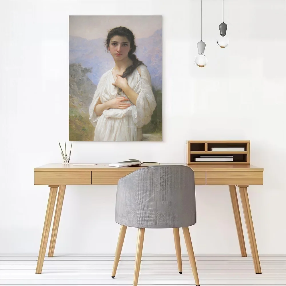 Ancient Greek Lady Canvas Poster Customizable Pictures Wall Art Canvas Painting for Living Room Decorations Interior Decoration