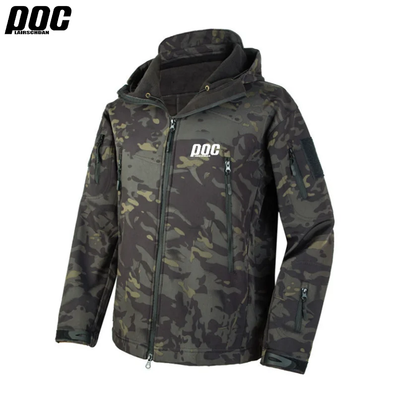 LairschDan POCMen Windbreaker Retro Field Jackets Outerwear Mens Tactical Waterproof Pilot Coat Hoodie Men Hunting Army Clothes