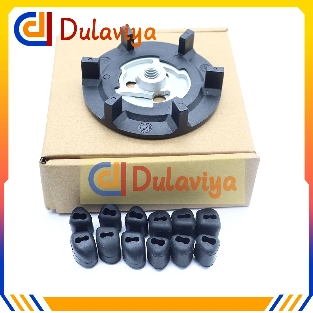 For 5SE09C 5SL12C 5SEU12C 6SEU14C 6SEU17C AC Compressor Clutch Hub Rubber Bumper for Toyota BMW Audi MB VW 10 Sets