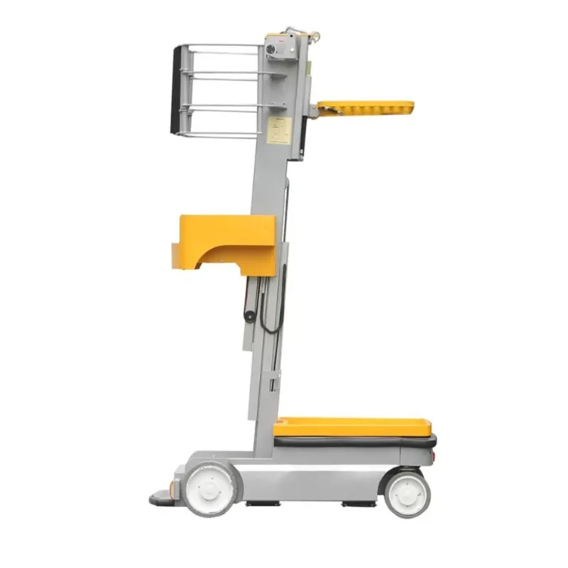 High-altitude picker, picker, self-propelled, pick-up machine