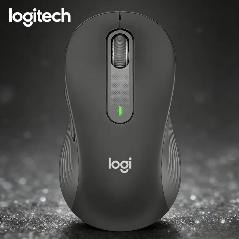 

Беспроводная двухрежимная электронная офисная мышь Logitech M650L для киберспорта, с четким звуком, черная мышь, белая мышь, розовая мышь.