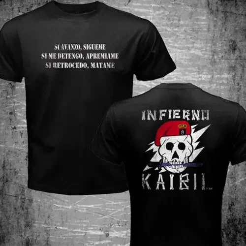 Guatemala Army Special Force Kaibil Kaibiles Training El Infierno 2019 Newest Letter Novelty Men'S Brand Clothing Casual Shirt