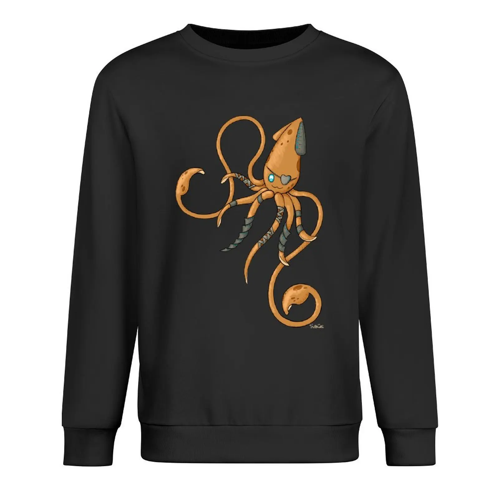 

Steampunk Pirate Squid Pullover autumn clothes clothes for men fashion men men wear sports sweatshirt man