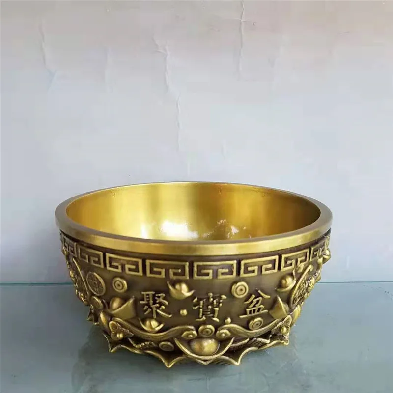 

Brass Cornucopia Home Decoration Office Culture Metal Crafts Ornaments Wholesale One Piece Dropshipping