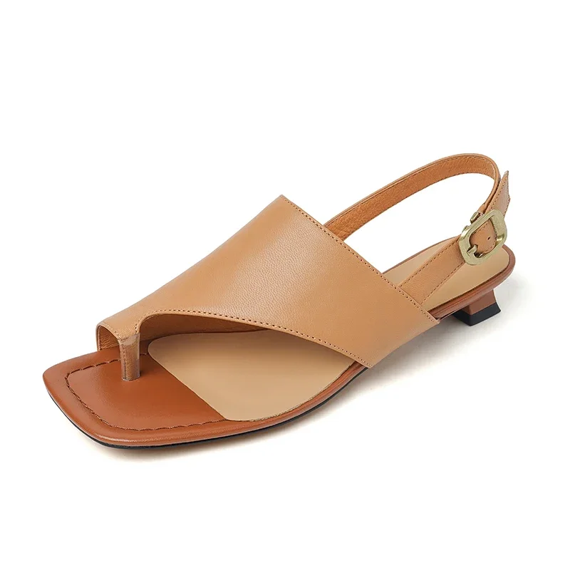 

Новинка 2023 года, женские летние сандалии из натуральной кожи, туфли на высоком каблуке с котенком, вечерние туфли для выпускного вечера, сандалии, модные туфли-лодочки на каблуке для женщин