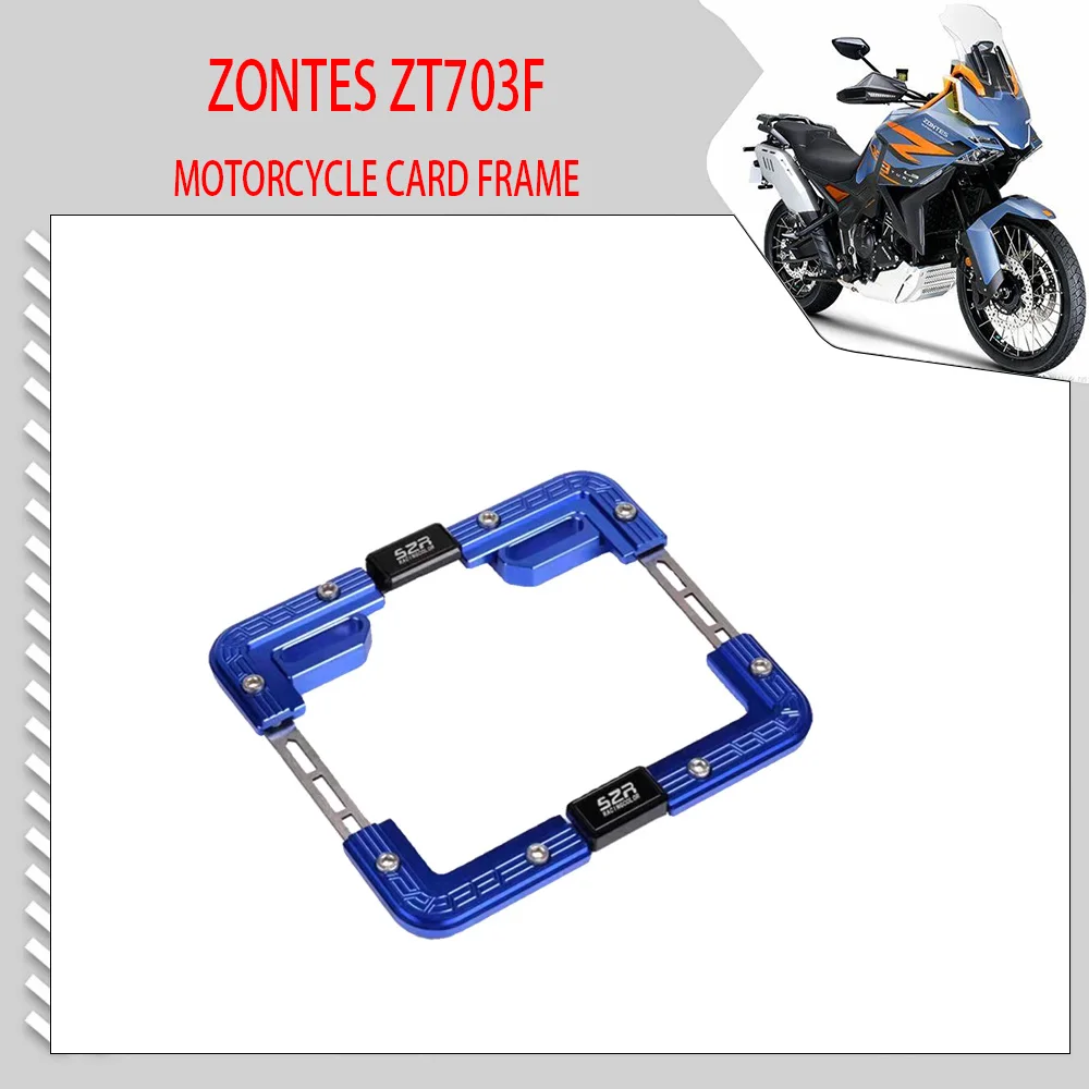 for-zontes-zt703f-703f-modified-license-plate-frame-aluminum-alloy-high-end-license-plate-frame-photo-frame-license-plate