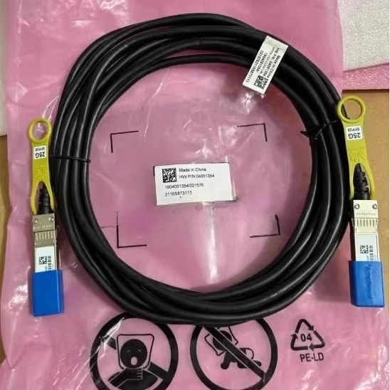 

Штабелируемый кабель SFP28 AOC DAC 2 м, 5 м, 10 м, прямой соединитель 25G для Huawei, совместимый с mellanox