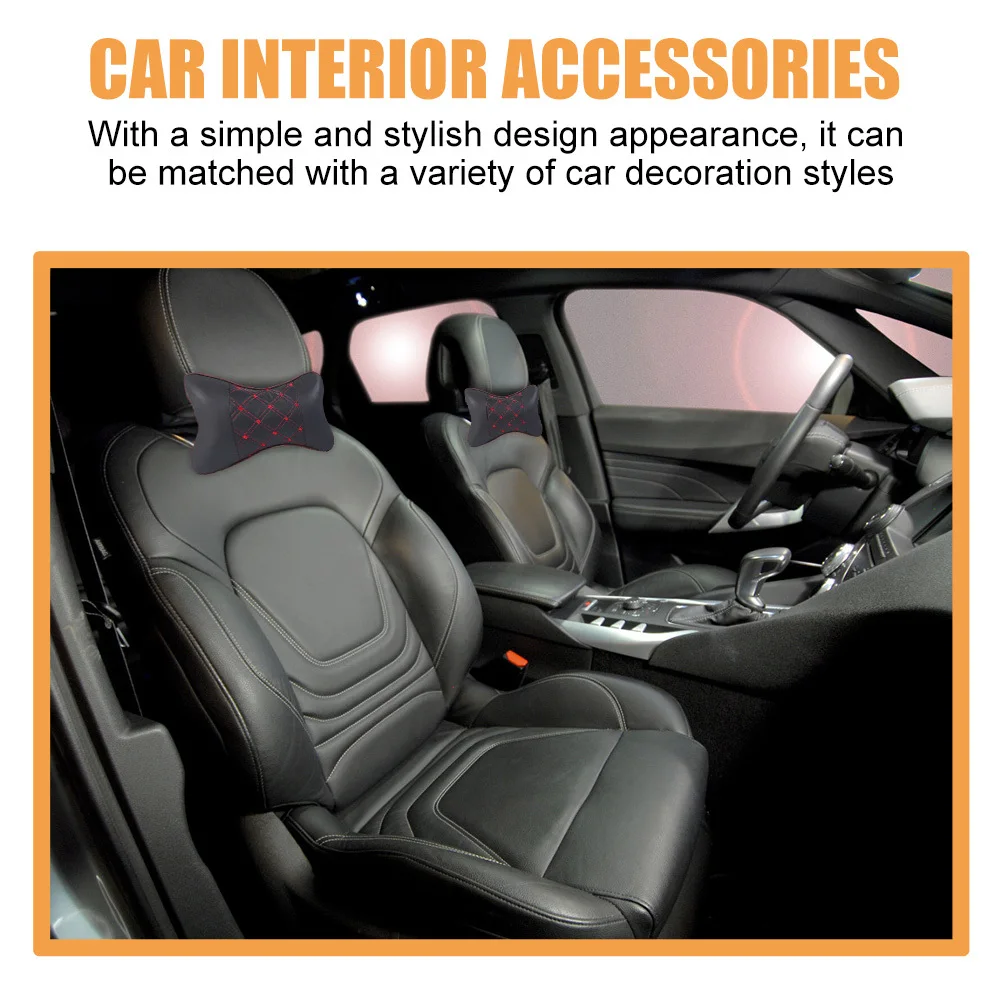 

Neck Pillow Universal Fit Breathable Ergonomic Headrest Support Car Seat Cushion For Car Interior Accessories
