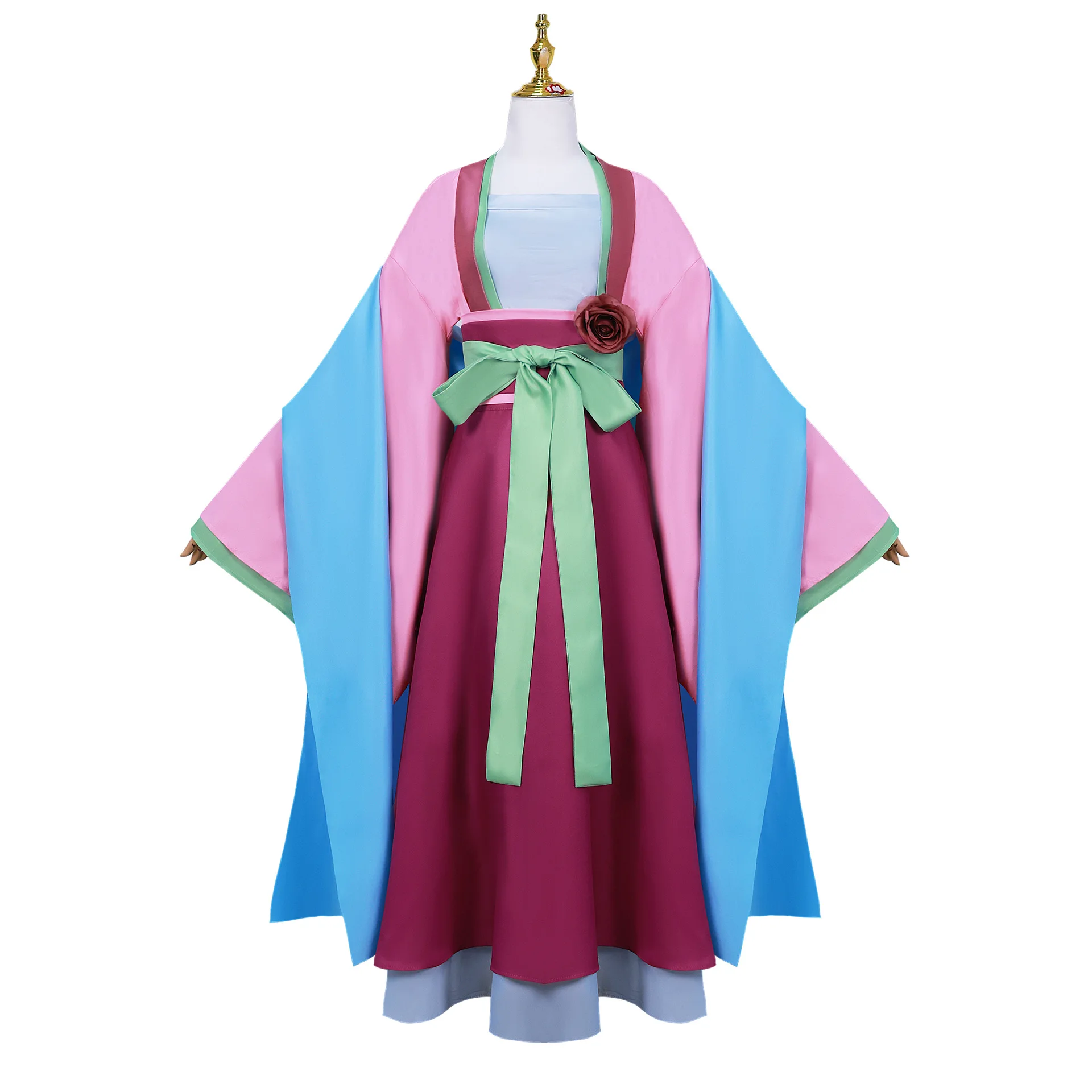 The Apothecary Diaries Maomao Jinshi Cosplay Costume Green Pink Dress Uniforms Suit Halloween Carnival Role Party for Men Women