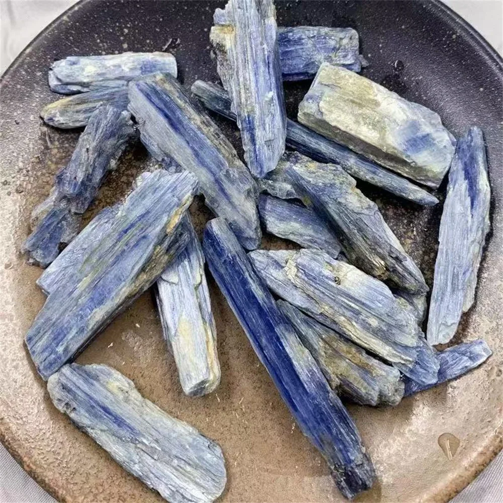Natural Kyanite Raw Stone Decoration Crystal Raw Stones Decoration Stone Mineral TeachingSpecimen Factory Wholesale