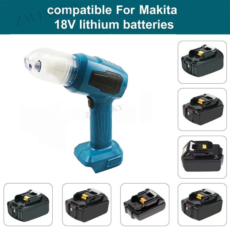 Handheld Vacuum Cleaner for Makita 18V Battery Portable Vacuum Blower Powerful Dust Buster Wireless Vacuum for Car Home Cleaning - view 3