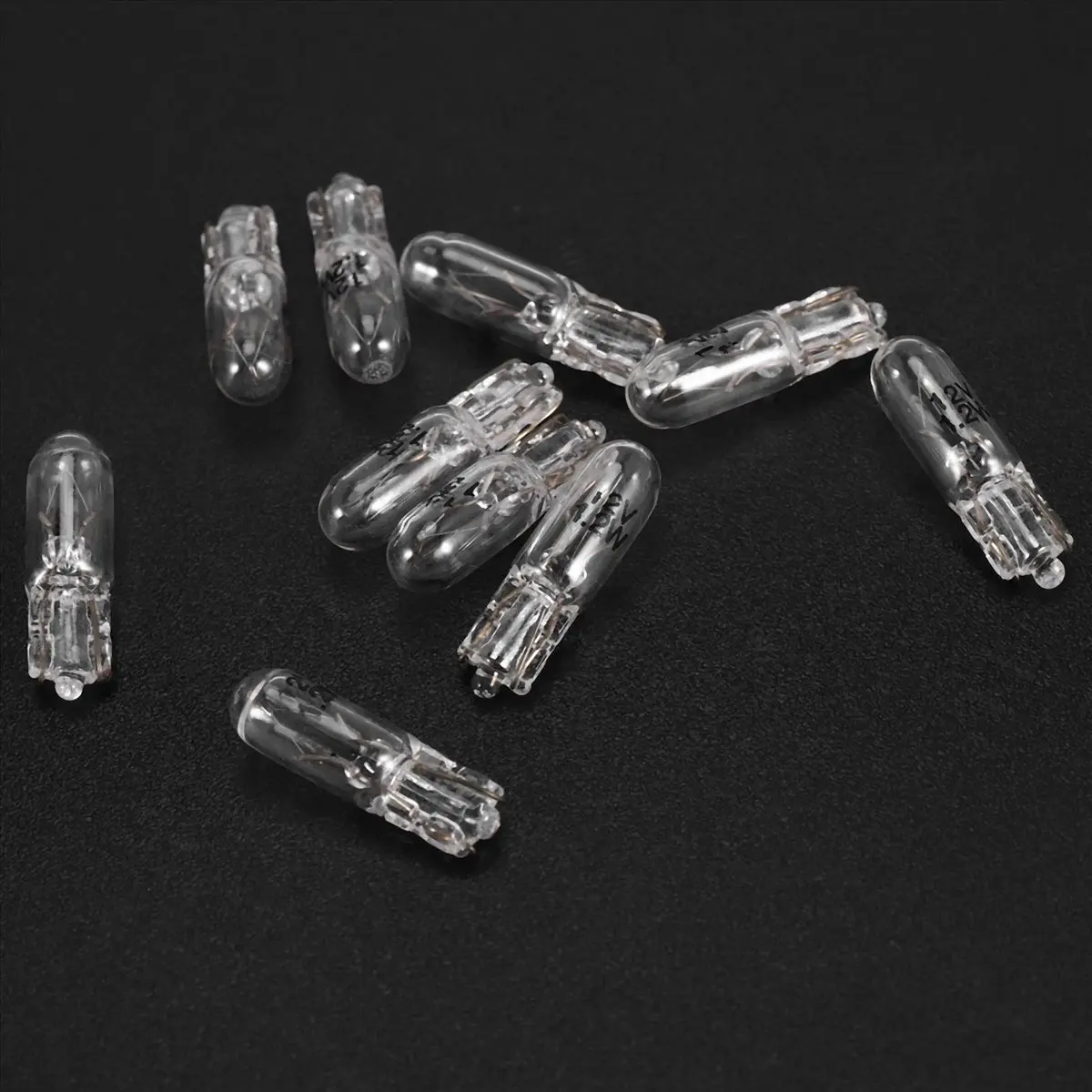 10Pcs T5 17 86 206 286 Halogen Bulb Car Instrument Panel Lamp 1.2W Main in Car Light