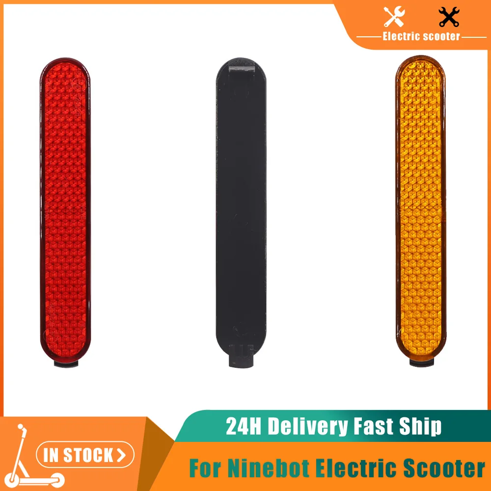 Electric Scooter Reflector Reflective Strip for Segway Ninebot GT1 GT2 Super Powerful Car Body Left Right Eflective Strip Parts