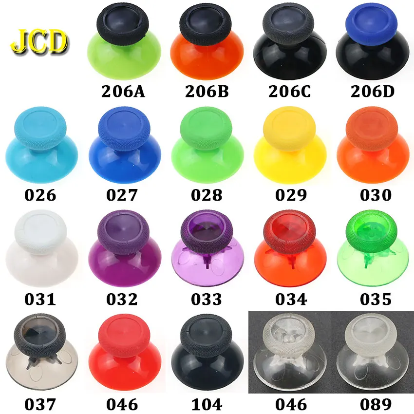 

JCD 2pcs For Microsoft Xbox One Series X S Controller 3D Analog Thumb Sticks Grip Joystick Cap ThumbSticks Cover