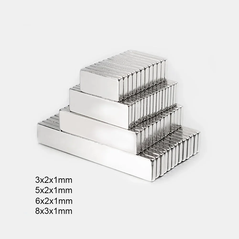 3x2x1 5X2x1 8x3x1 Small Block Magnets 3*2*1 For Home Refrigerator,Office,DIY 5*2*1 Strong Powerful Magnet 6*2*1 8*3*1 10*5*1