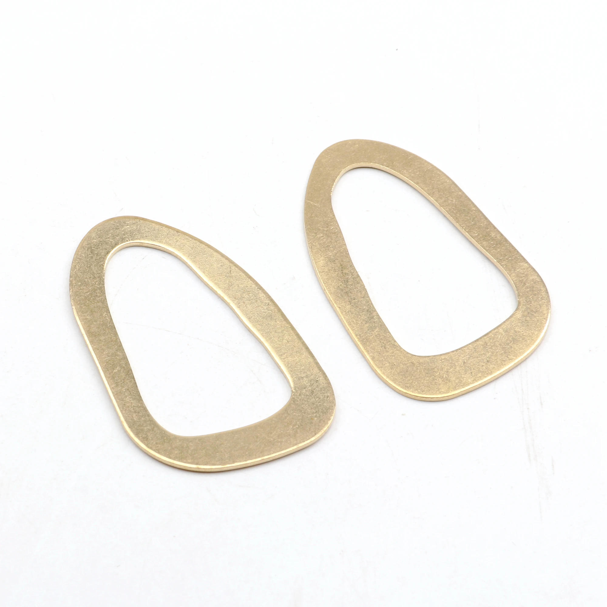 

Brass Geometry Charms,Findings Accessories For Diy Earrings Necklace Bracelet Jewelry Making,44.5x26mm-RB1386