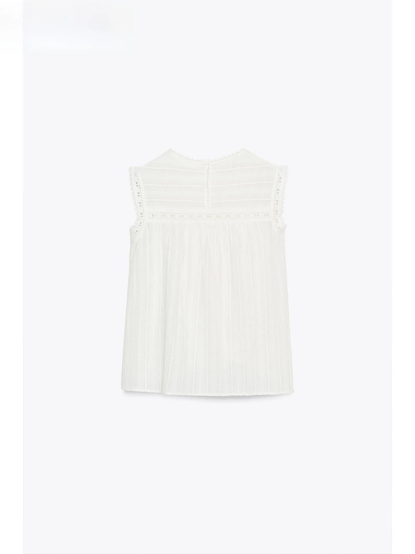 로맨틱 스타일 라운드 넥 민소매 조끼 탑 여성 여름 신상품 통기성 좋은 루즈핏 셔츠 단색 캐주얼웨어