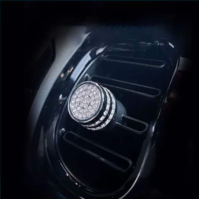 Car Air Conditioning Vent Knob Diamond Encrusted Decorative For MINI Cooper F54 F55 F56 F60 R55 R56 R60 R61 Car Sticker