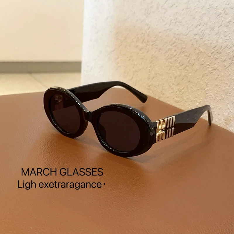 Small Frame Cat Eye Sunglasses Women Oval Sun Glasses Polycarbonate UV400 Gafas De Sol Vintage Para Mujer 2025 Fashion Eyewear