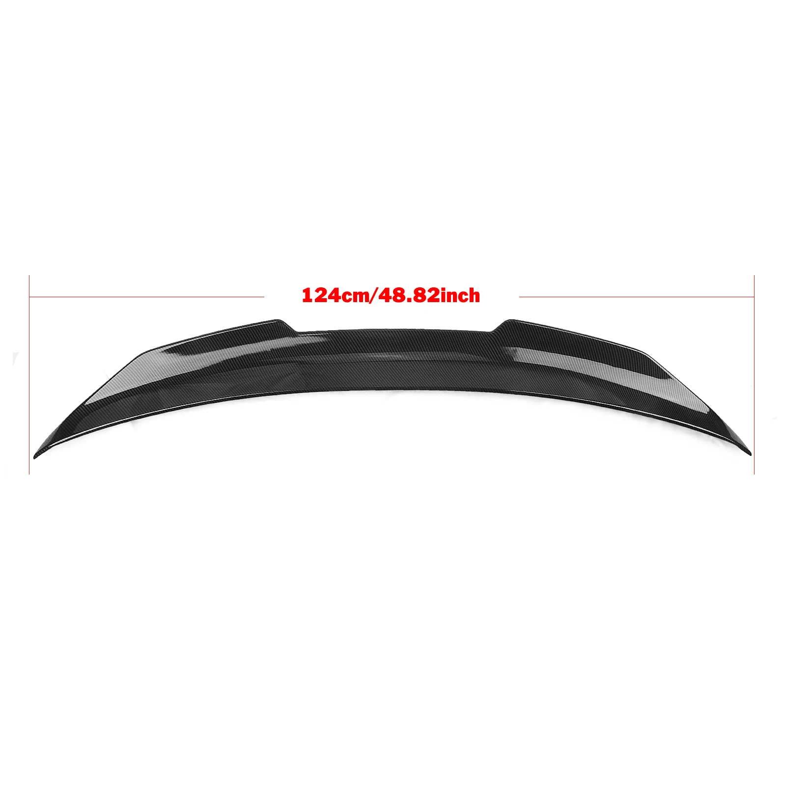 Rear Trunk Spoiler Lip Wing Splitter Duckbill Trim Flap Lid For Infiniti G37 G35 Q40 2007-2015 4 Door Sedan