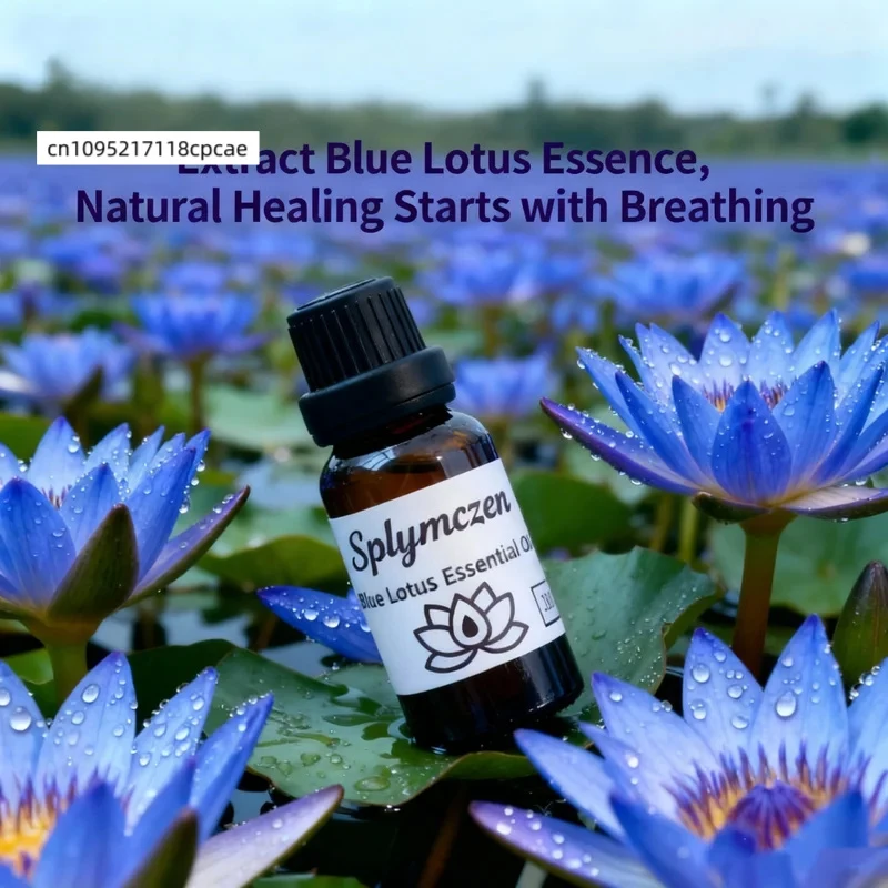 Blue Lotus Reed Diffuser Oil, 100% Pure Undiluted Natural Fragrance Oil, 20ml/100ml, for Aromatherapy, Home Fragrance