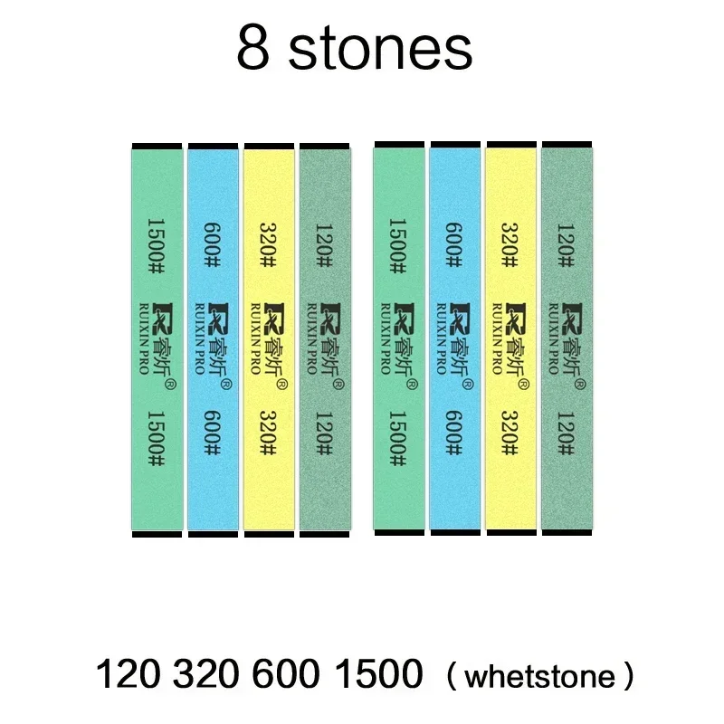 固定砥石ナイフ研ぎ器アクセサリーセット、研磨石セット、DIY木工工具、砥石天然石、4個、8個、12個