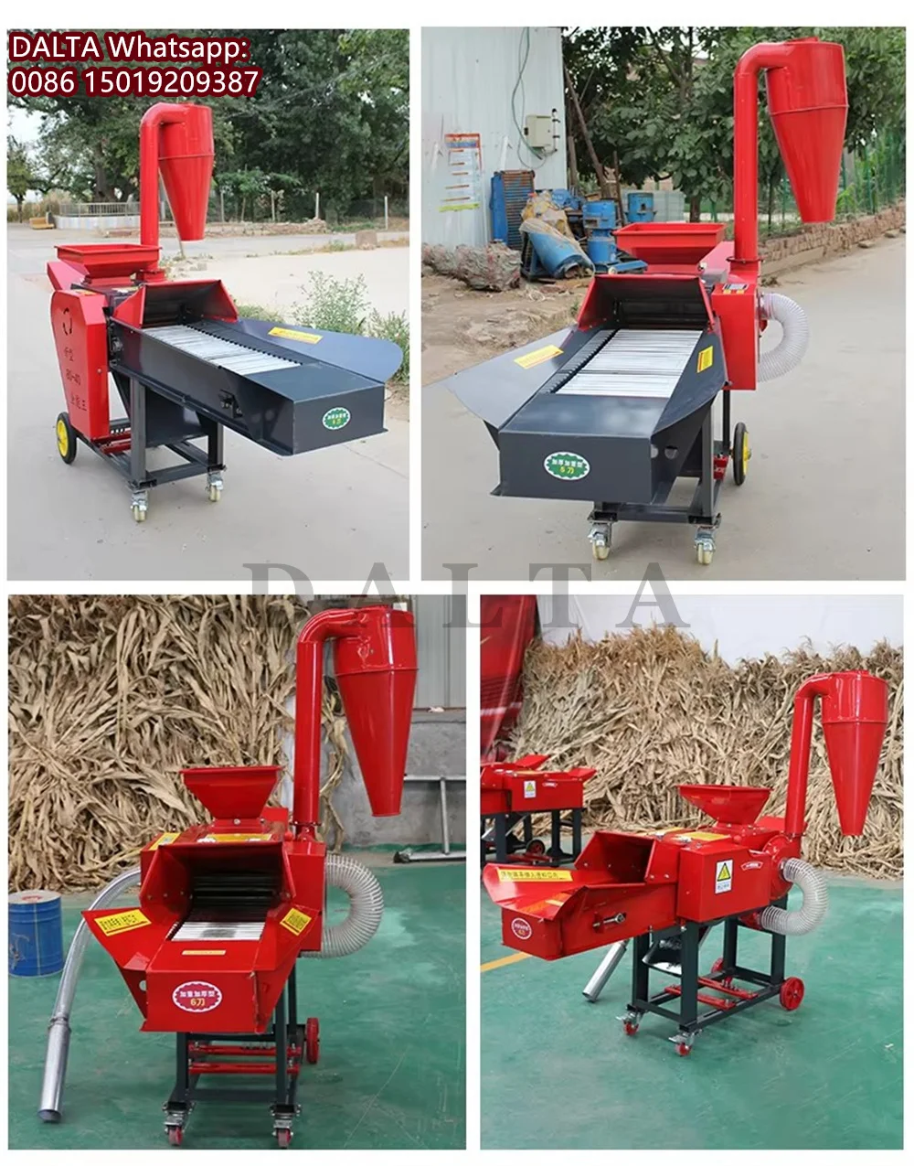 Cortadora de césped húmedo y seco para uso doméstico de 3,8 toneladas, maquinaria de alimentación para animales, cortador de paja
