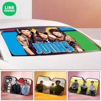 Band J-Jonas Brothers Sunshade Sun Shade Shield Blocker Auto Cover Protector Window Visor Universal
