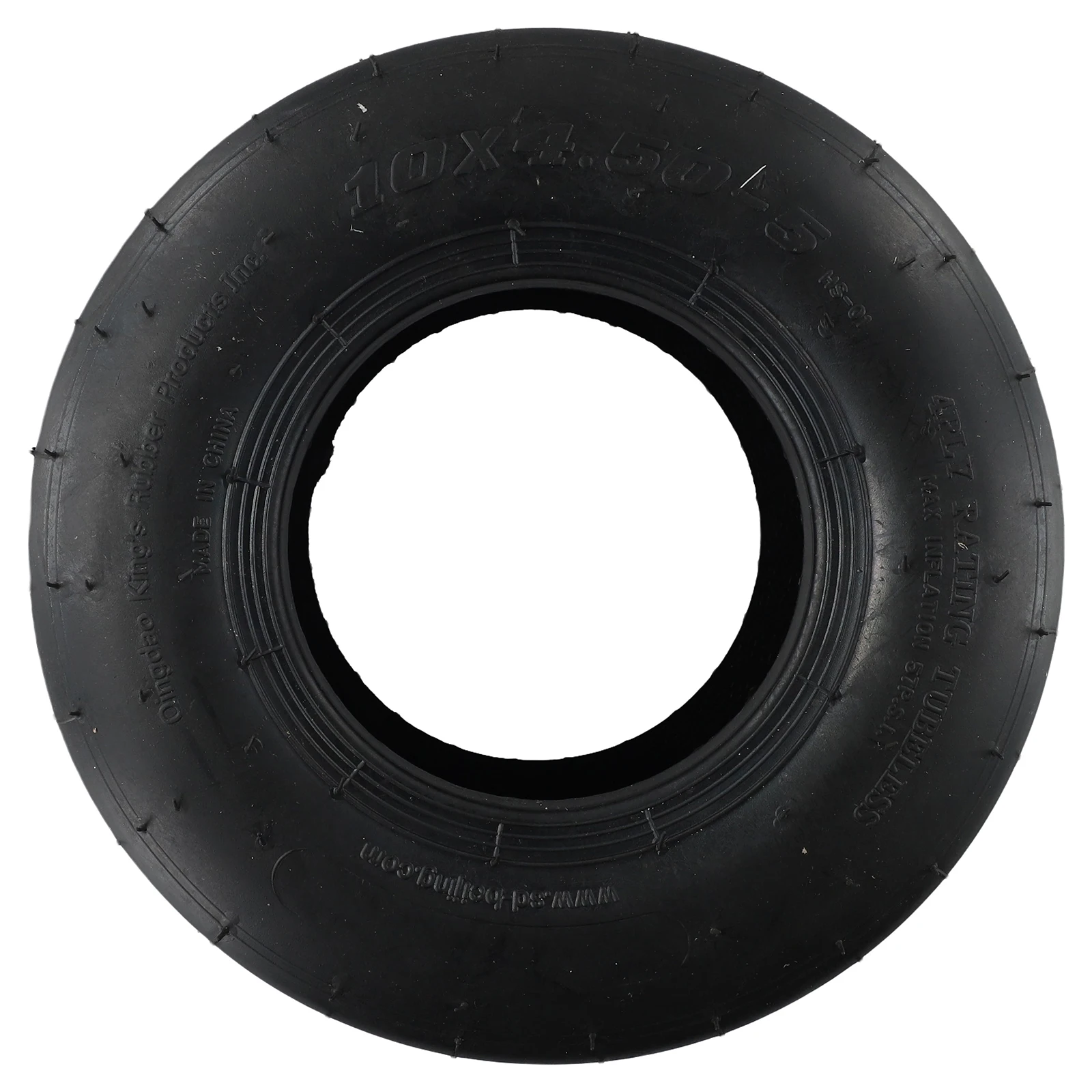 Rubber Tires for Go Kart Applications with 10x4.50-5 and 11x7.10-5 Dimensions for Stability and Control on Closed Track Settings