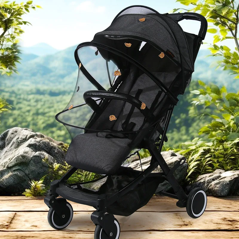 Baby Stroller Mosquito Net Baby Walking Car Mosquito Net Cover Complete-Type Universal Zipper Walk the Children Fantstic Product