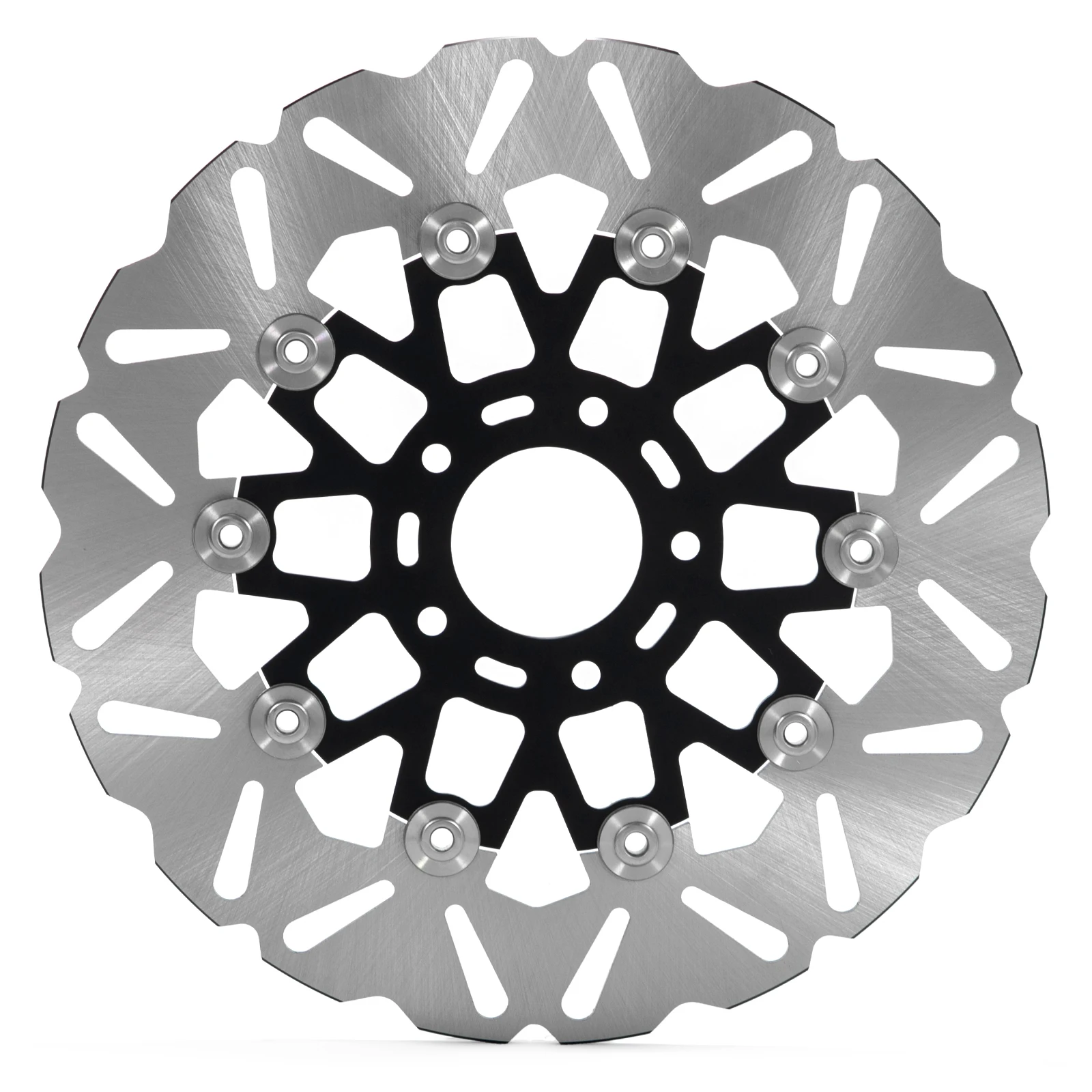 FXDL Low Rider 08 09 14-17 FLFBS Fat Boy FLHC Heritage FLHCS 18-23 FLSTC FLSTF FLSTFB FLSTN 15 16 17 Front Brake Disc Rotor Disk view 2