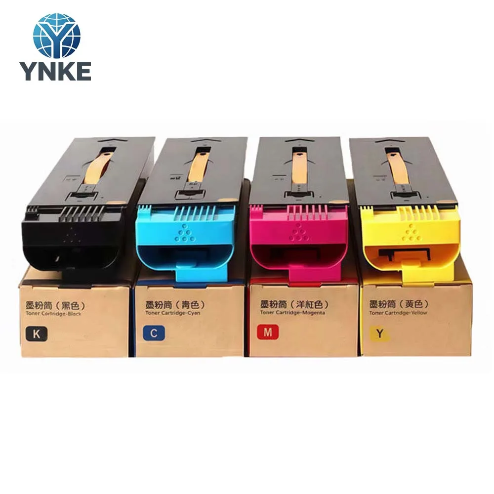 1 Juego de cartuchos de tóner CMYK C60 C70 para Xerox Color C60 C70, cartucho de copiadora a color compatible con calidad OEM, 600g