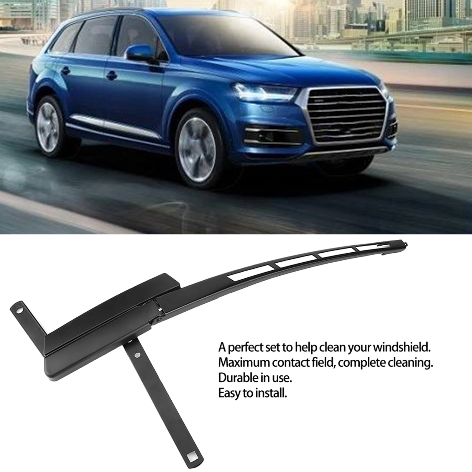 

4L1955408B Front Right Passenger Side Wiper Arm 4L1955408B Fit For 2007‑2014 Front Right Wiper Arm Wiper Arm