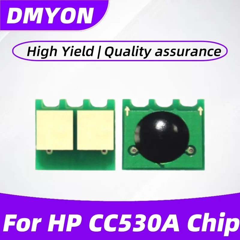 

20 шт. CC530A тонер-чип для принтера HP CM2320 CP2020 CP2025 CM2320 2025x 2026n 2027 чипы сброса CC531A CC532A CC533A