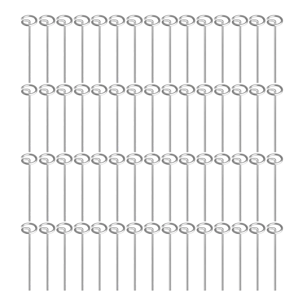 60 قطعة ستابلز المناظر الطبيعية 6in حديقة حصص غطاء أرضي النسيج دائرة دبابيس علوية لوازم الحدائق دعم النبات والعناية #2