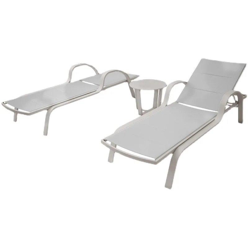 

Outdoor lounge chair, hotel clubhouse courtyard bed