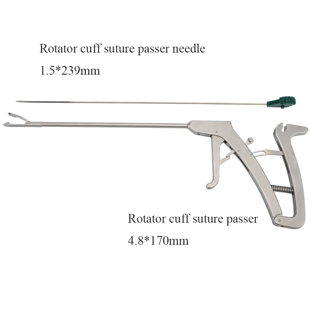 Arthroscopic Instruments Arthroscopy Suture Passer Suture Grasper With Threader