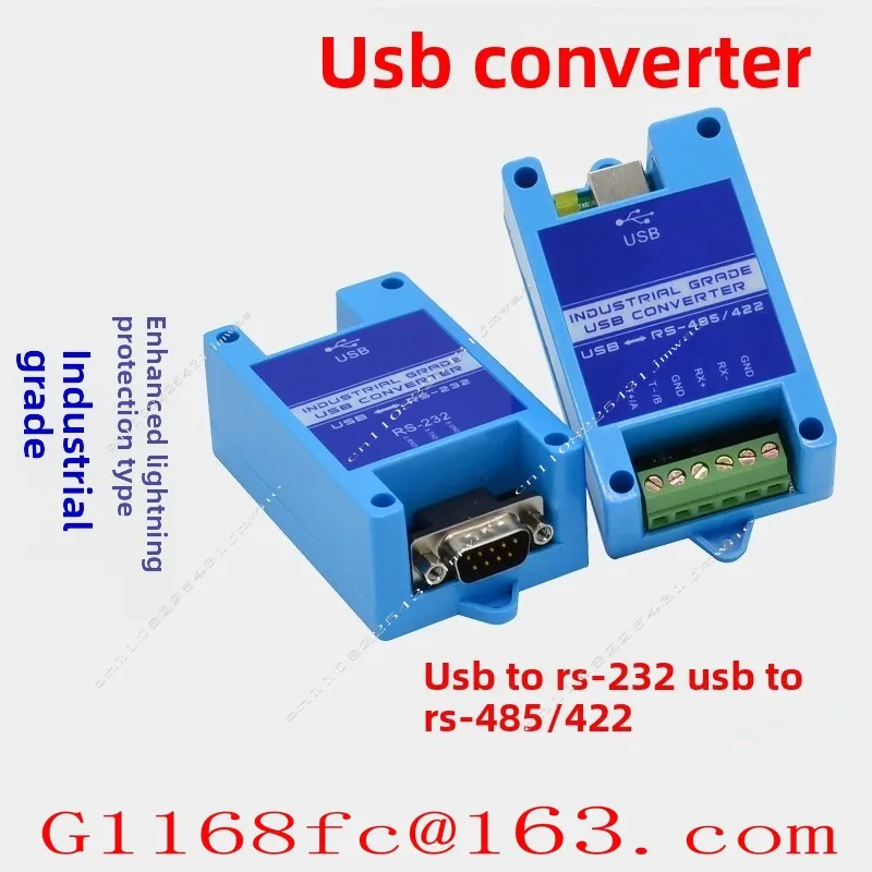 USB To 232 485 422 Industrial Grade Serial Converter, 2-port RS485 To USB