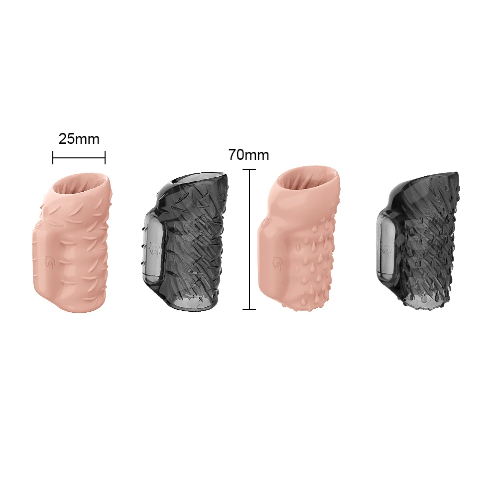 With Vibrator Penis Enlargement Extender Cock Ring For Men Spikes Condoms Delay Ejaculation Medical Exerciser Set Sex Toys Male