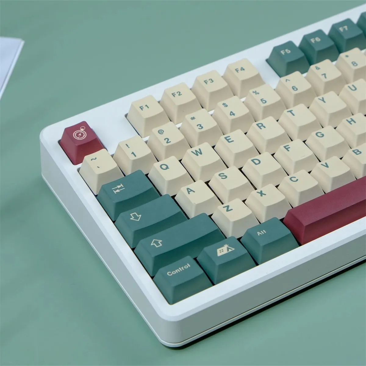 Imagem -04 - Gmk Camping Keycaps Grupo Cherry Perfil Keycap Pbt Sublimação Dye Keychron q1 q2 Anne Gh60 Gk64 Poker 129 Chaves