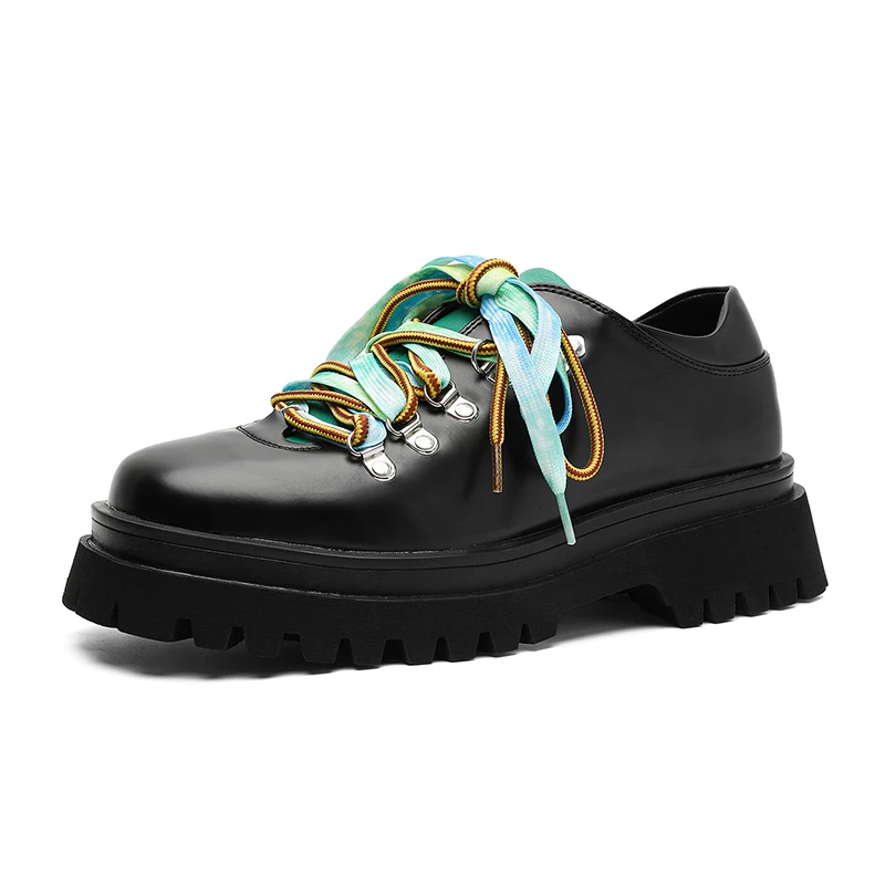 

VIPOL High-quality men's height-increasing formal shoes, wedding leather shoes, shiny dopamine-laced big-headed shoes