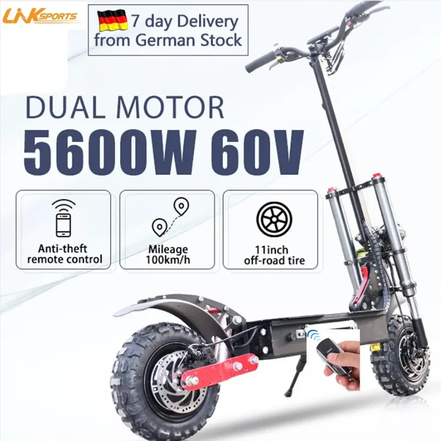 

STLF Advanced Wholesale 6000W Power Electric Scooter With Seat Adult Use 2 Wheels Scooter High 50km/h Speed Long Range Electric