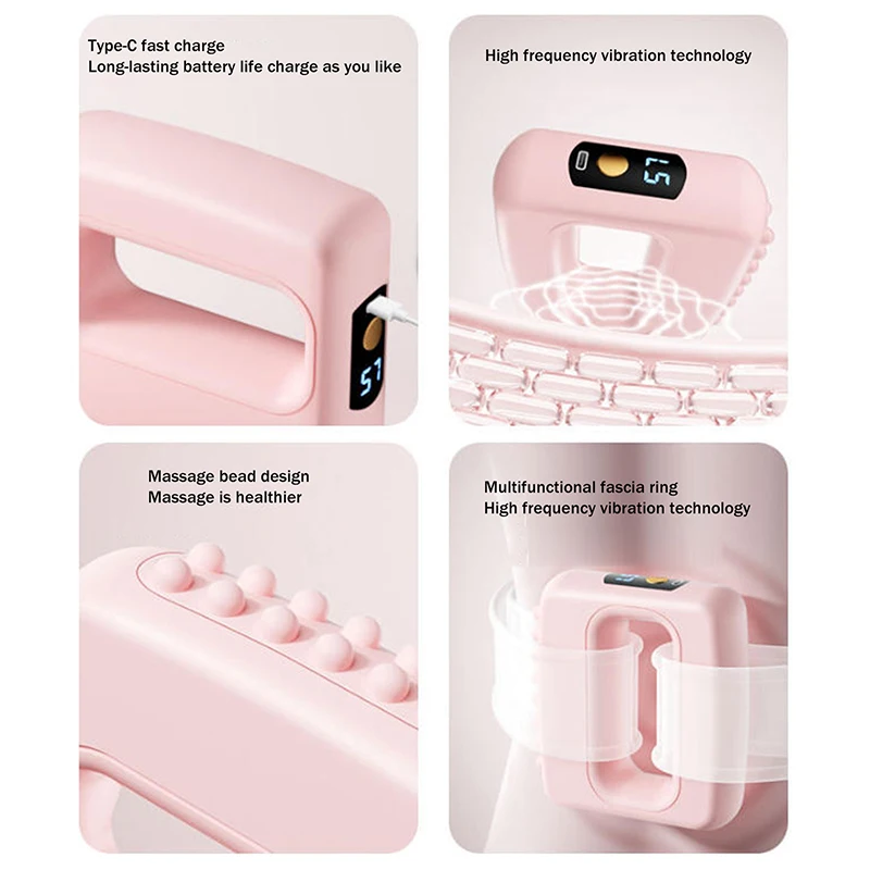Electric Vibrating Fascia Body Massager Belt