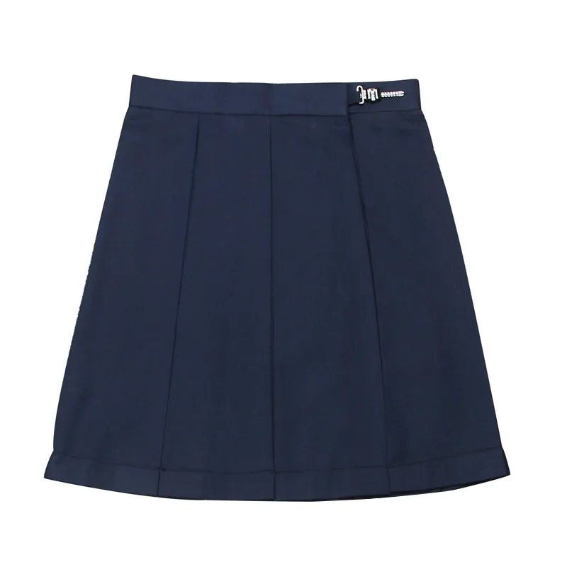 Student Short Skirts For Girls Japanese School Dresses Seifuku Eight Pleated Skirt JK Uniform Sailor Suit Grey Black Navy Brown